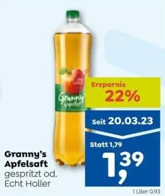 ADEG Granny's Apfelsaft Angebot
