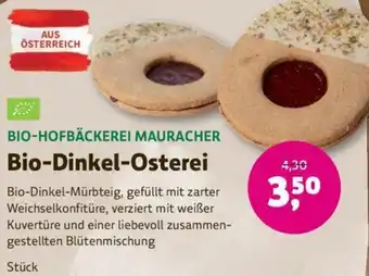 Denn's Biomarkt Bio-Dinkel-Osterei Angebot