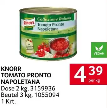 Transgourmet KNORR TOMATO PRONTO NAPOLETANA Angebot