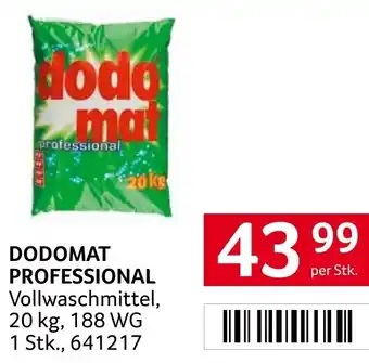 Transgourmet DODOMAT PROFESSIONAL 20kg Angebot
