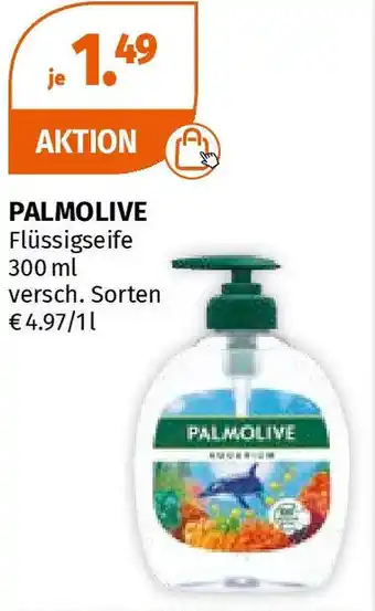 Müller PALMOLIVE Flüssigseife 300ml Angebot