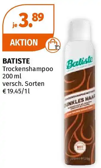 Müller BATISTE Trockenshampoo 200ml Angebot