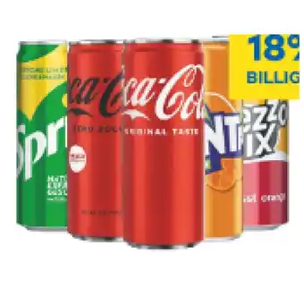 T&G Coca-Cola versch. Sorten, Fanta, Mezzo Mix oder Sprite T&G 0.33 Liter 1 Dose Angebot