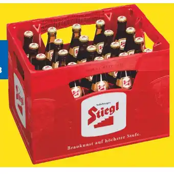 T&G Stiegl Goldbräu oder Hell T&G 0.50 Liter 1 Kiste Angebot