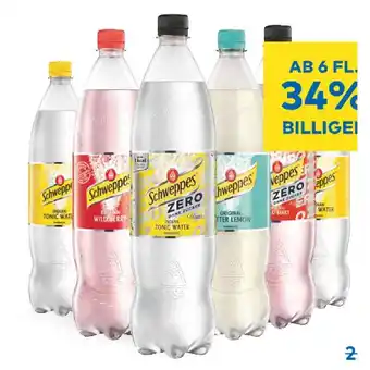 T&G Schweppes versch. Sorten T&G 1.25 Liter 1 Flasche Angebot