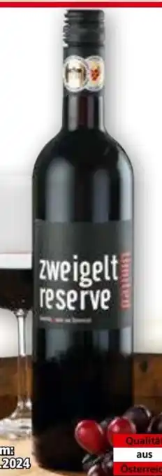 Norma Zweigelt Reserve Angebot