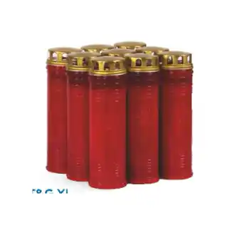 T&G T&G XL Wochenbrenner rot oder weiß T&G 9 Stück 1 Packung Angebot