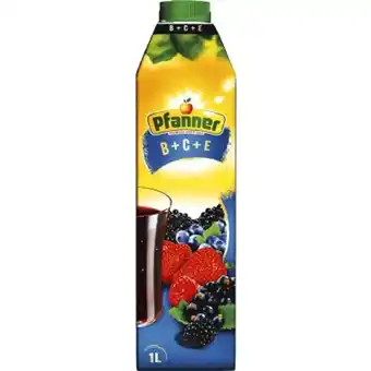 MPreis Pfanner Fruchtsaft verschiedene Sorten MPREIS 1 Liter 1 Packung Angebot