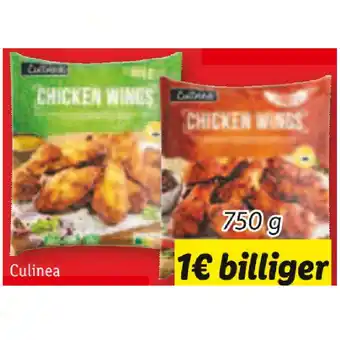 Lidl Culinea Chicken Wings div. Sorten Lidl 750 Gramm 1 Packung Angebot