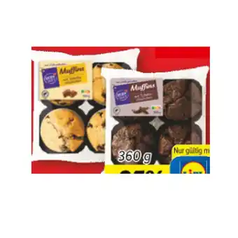 Lidl Kuchenzauber Muffins versch. Sorten Lidl 360 Gramm 1 Packung Angebot