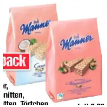 Maximarkt Manner Neapolitaner, Vollkornschnitten, Fruchtschnitten, Törtchen oder Snack Minis versch. Sorten Maximarkt 1 Packung Angebot