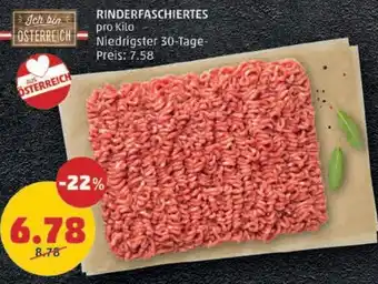 PENNY RINDERFASCHIERTES per kilo Angebot