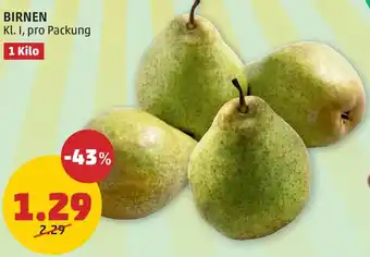 PENNY BIRNEN 1 Kilo Angebot