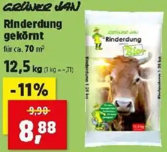 Thomas Philipps GRÜNER JAN Rinderdung gekōrnt 12.5kg Angebot