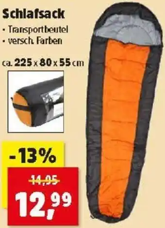 Thomas Philipps Schlafsack 225 x 80 x 55 cm Angebot