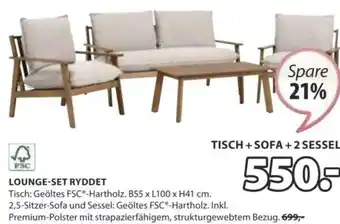 JYSK LOUNGE-SET RYDDET Angebot