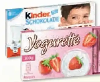 Unimarkt Kinder Schokolade Angebot