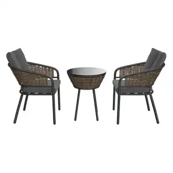 Mömax modern living Balkonset „Tess“ 1308005701 mömax 3 Stück 1 Set Angebot