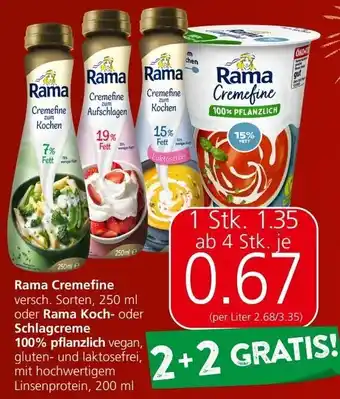 Spar Rama Cremefine Angebot