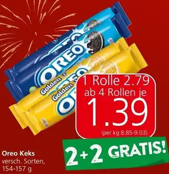 Spar Oreo Keks 154-157 g Angebot