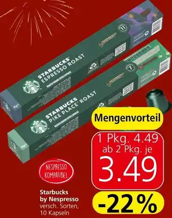 Spar Starbucks by Nespresso Angebot