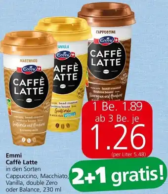 Spar Emmi Caffè Latte 230 ml Angebot