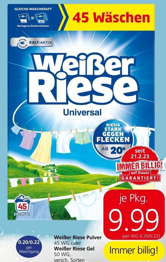 Alle Weisser riese Angebote - Finden und entdecken Sie das günstigste ...