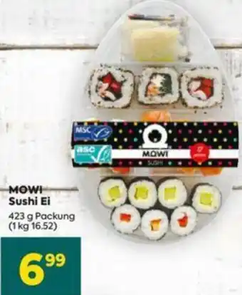 Billa MOWI Sushi Ei 423 g Packung Angebot