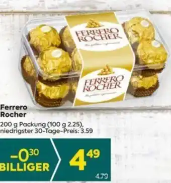 Billa Ferrero Rocher 200 g Packung Angebot