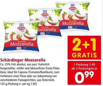 Interspar Schärdinger Mozzarella Angebot