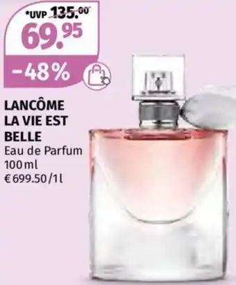 Müller LANCÔME LA VIE EST BELLE Eau de Parfum 100 ml €699.50/11 Angebot