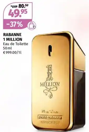 Müller RABANNE 1 MILLION Eau de Toilette 50 ml Angebot