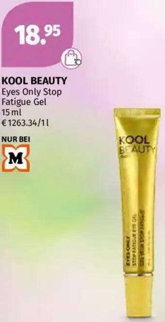 Müller KOOL BEAUTY Eyes Only Stop Fatigue Gel 15 ml Angebot