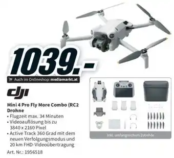 Media Markt Mini 4 Pro Fly More Combo (RC2 Drohne Angebot