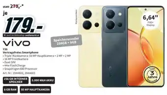 Media Markt vivo Y36 Vertragsfreies Smartphone Angebot