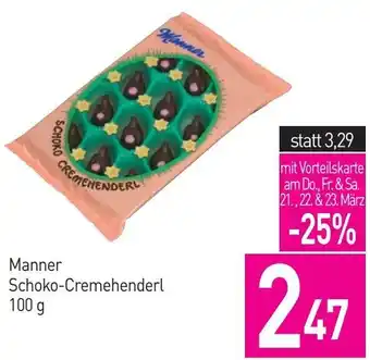 Sutterlüty Manner Schoko-Cremehenderl 100 g Angebot