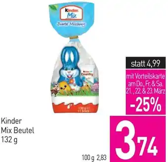 Sutterlüty Kinder Mix Beutel 132 g Angebot