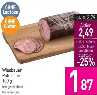 Sutterlüty Wiesbauer Polnische 100 g Angebot