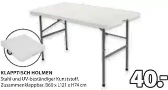 JYSK KLAPPTISCH HOLMEN Angebot