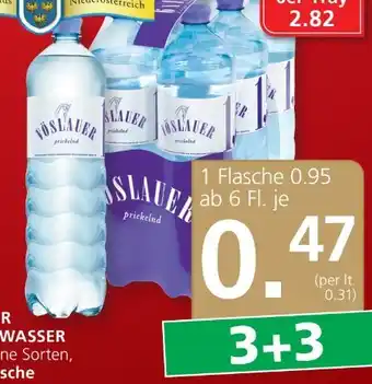 SPAR Gourmet Mineralwasser Angebot