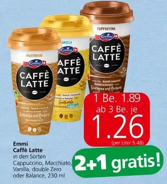 Spar Caffe Latte Angebot