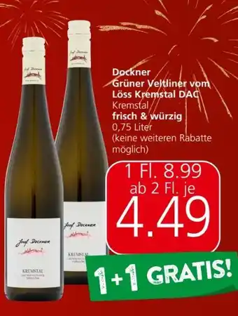 Spar Grüner Veltliner Vom Löss Kremstal Angebot