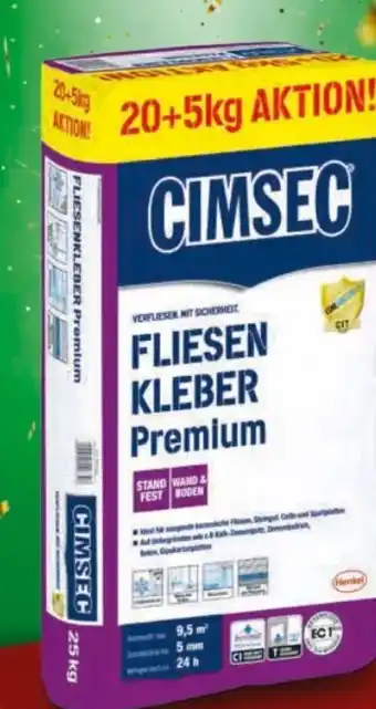 Hagebau Fliesenkleber Premium Angebot