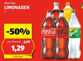 Hofer LIMONADEN 2L Angebot