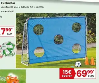 Lagerhaus Fußballtor 240 x 170 cm Angebot