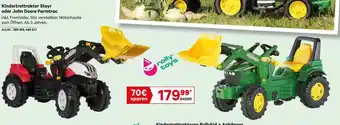 Lagerhaus Kindertrettraktor Steyr oder John Deere Farmtrac Angebot