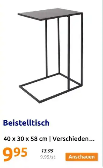 Action Beistelltisch Angebot