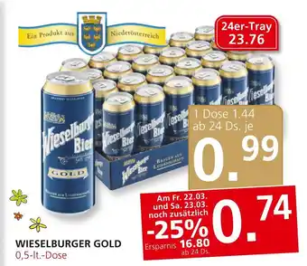 SPAR Gourmet WIESELBURGER GOLD 0.5L Angebot