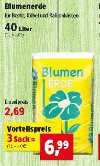 Thomas Philipps Blumenerde 40L Angebot