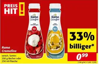 Nah&Frisch Rama Cremefine Angebot